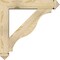 Ekena Millwork Funston Arts and Crafts Rough Sawn Bracket w/ Offset Brace, Douglas Fir, 6"W x 28"D x 28"H BKT0604X28X28FST03RDF - alternate 4
